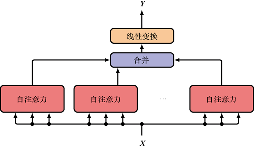 多头注意力的信息流